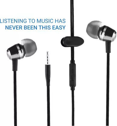 Flipkart SmartBuy Rich Bass Wired Metal Headset With Mic (Gun Metal, In the Ear) Flipkart SmartBuy Rich Bass Wired Metal Headset With Mic (Gun Metal, In the Ear)